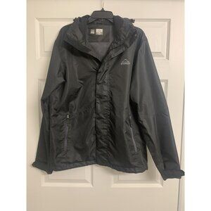 Mc Kinley Aquamax Pro M Hooded Outdoor Windbreaker‎ Fall Jacket Black